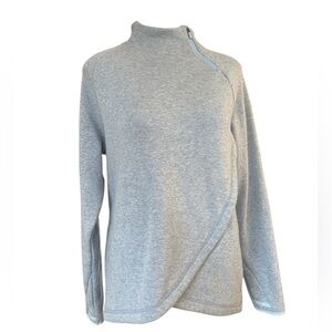 Athleta Girl Blue Heathered Kalie Sweater XXL 16